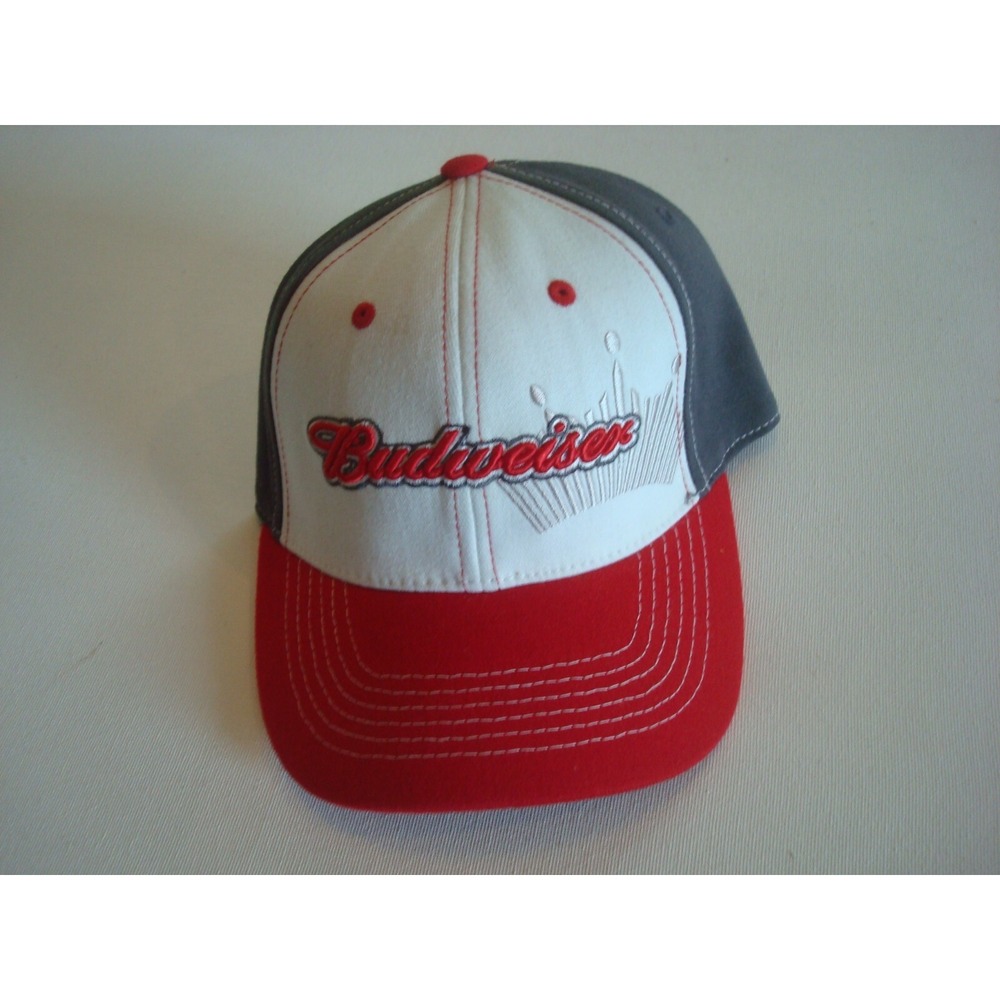 BUDWEISER BEER BUD  fitted size OSFM  DEADSTOCK HAT CAP VINTAGE‎ R1